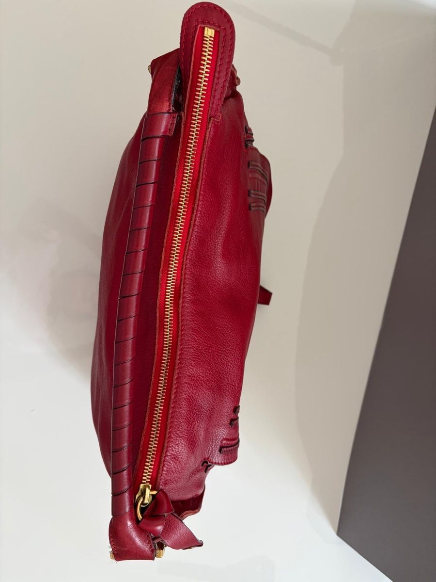 Chloé Taschen für Damen: Chloé Marcie Hobo Rot Leder – Neu (gemäss Beschreibung) aus Zürich von koc_6l5j 4