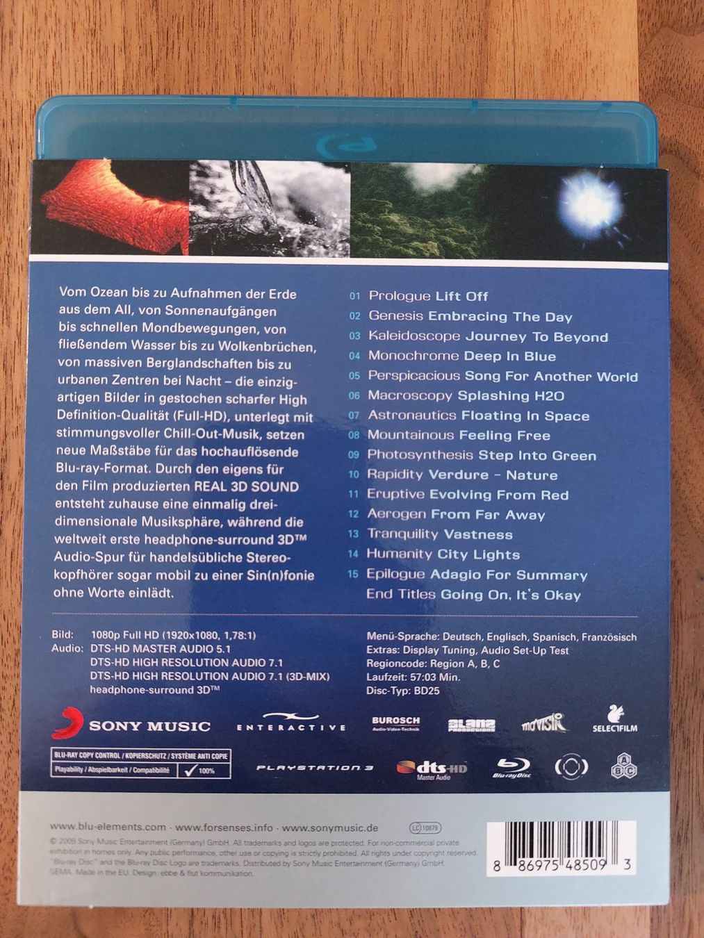 Tutti i DVDs: Blu Ray - forsenses – Usato da Rheinfelden venduto da FilmAuktion 1