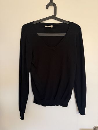 Damen Pullover schwarz Grösse S