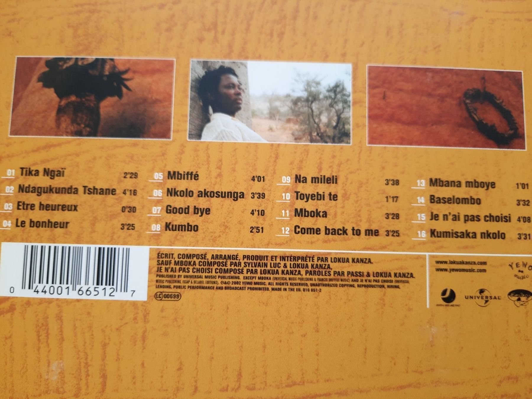 CD: CD Lokua Kanza - Toyebi Té – Usato da Pully venduto da bro_n52j 1
