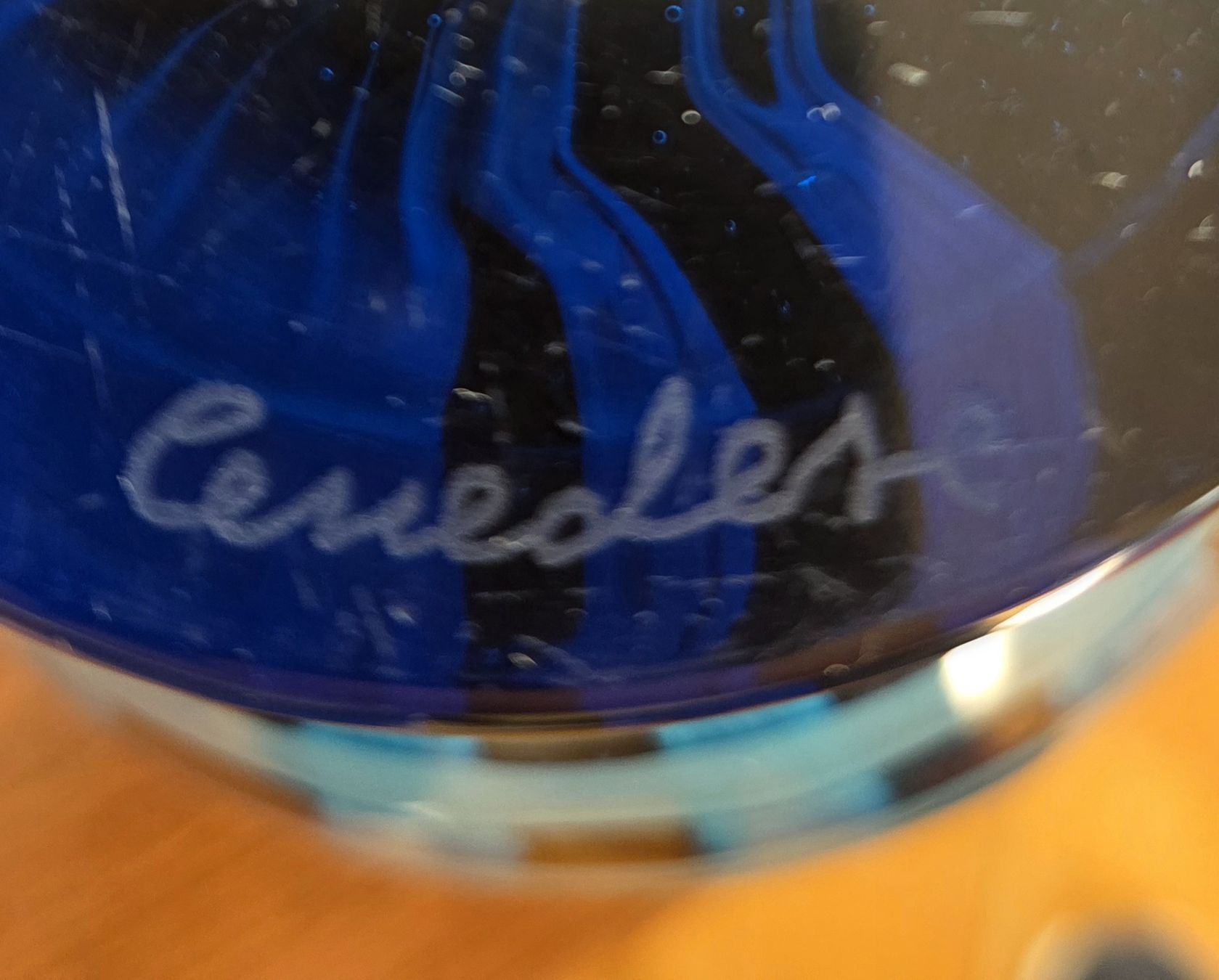 Murano Bicchieri: Murano Cenedese Vase vintage – Usato da Solothurn venduto da Vivalamamma 3