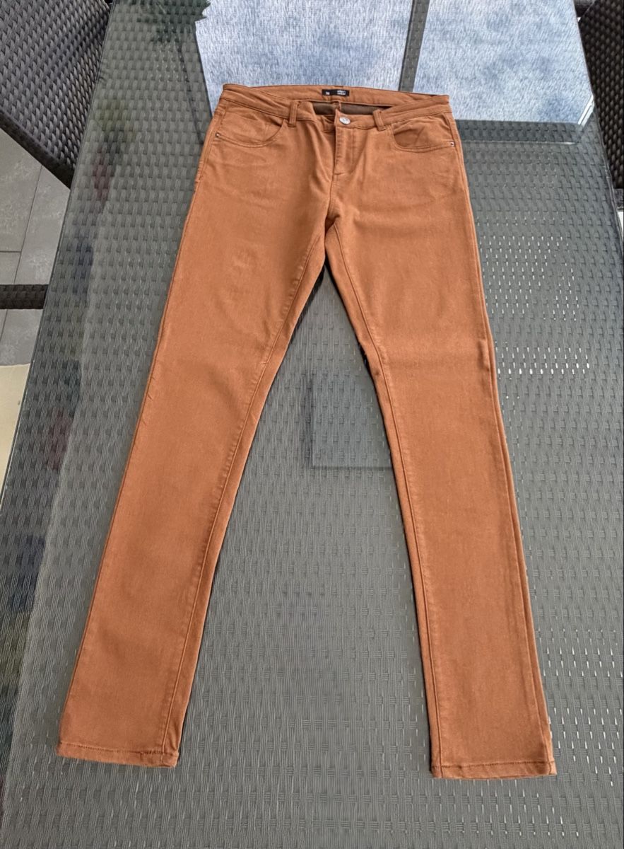 Pantaloni: Schöne Hose in der Farbe Cognac – Nuovo (secondo la descrizione) da Gockhausen venduto da Dbielmann