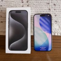 iPhone 15 Pro 256GB, mit OVP und 86% Batteriekapazität