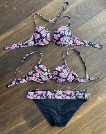 Bikini Lascana Gr. S/M mit zwei Oberteilen