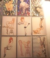 Olivia De Berardinis Pin-Up Collector Cards — Selten!