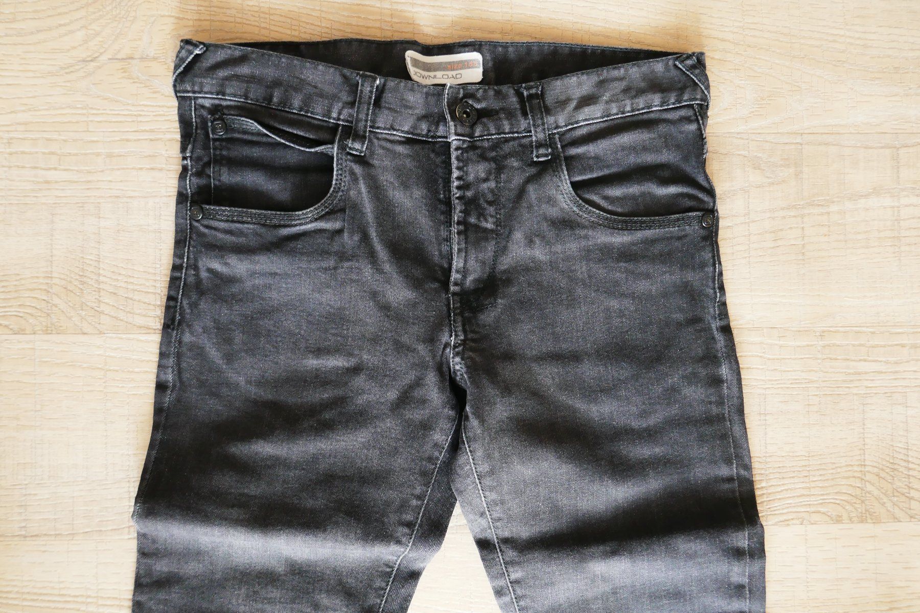 Pantaloni: Jeans Download, Gr. 158, schwarz – Usato da Port venduto da uzuku 2