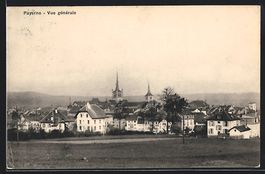AK Payerne, Vue generale, 1911