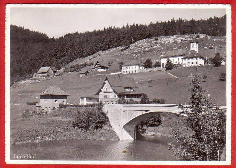 Cartoline postali: INNERTHAL, GASTHAUS STAUSEE, GROSSFORMAT – Usato da Grüningen venduto da Kartenlaube