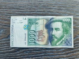 Spanien 1'000 Pesetas 1992 !!!!!!!
