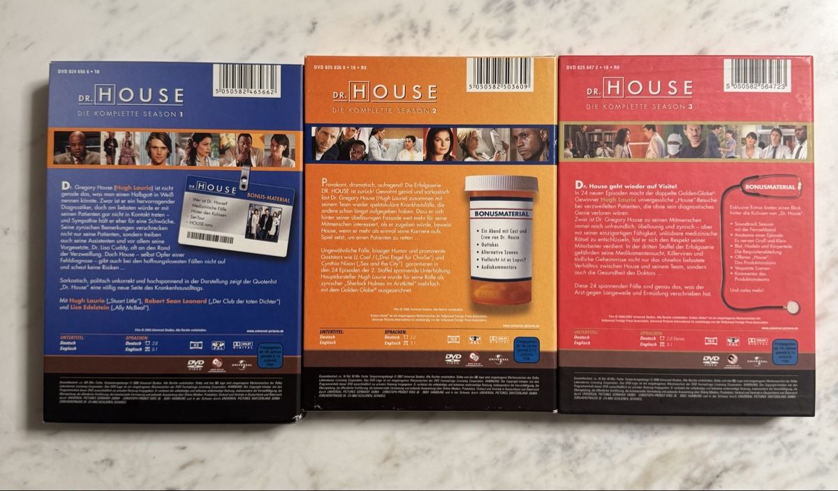 Tutti i DVDs: Dr. HOUSE DVD  – Usato da Aarau Rohr venduto da mic_d6nr 1