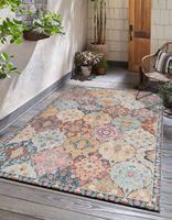 SALE 🩶 In- & Outdoor Teppich Vintage Look neu 160x220