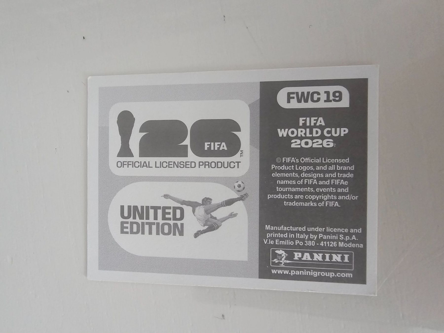 Panini Sammelbilder & Trading cards: Fwc 19 – Gebraucht aus Pregassona von sig_6v2k 1