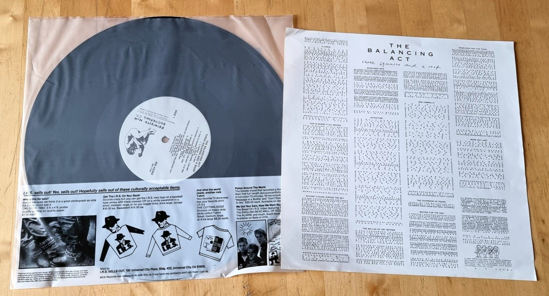 Dischi in vinile: LP The Balancing Act "Three Squares And A Roof" (USA 1987)* – Nuovo (secondo la descrizione) da Luzern venduto da Frizzz 5
