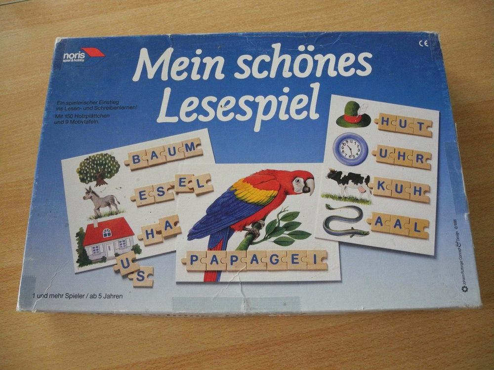 Mein schönes Lesespiel, ab 5 Jahre (Gebraucht) in Güttingen für CHF 1