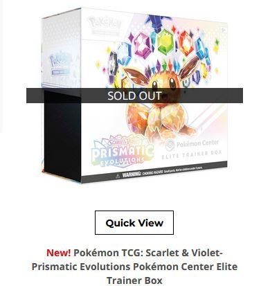 Pokémon Carte collezionabili: Pokémon Center - Prismatic Evolution Elite Trainer Box Eevee – Nuovo e nell'imballaggio originale da Binningen venduto da luc_55 3