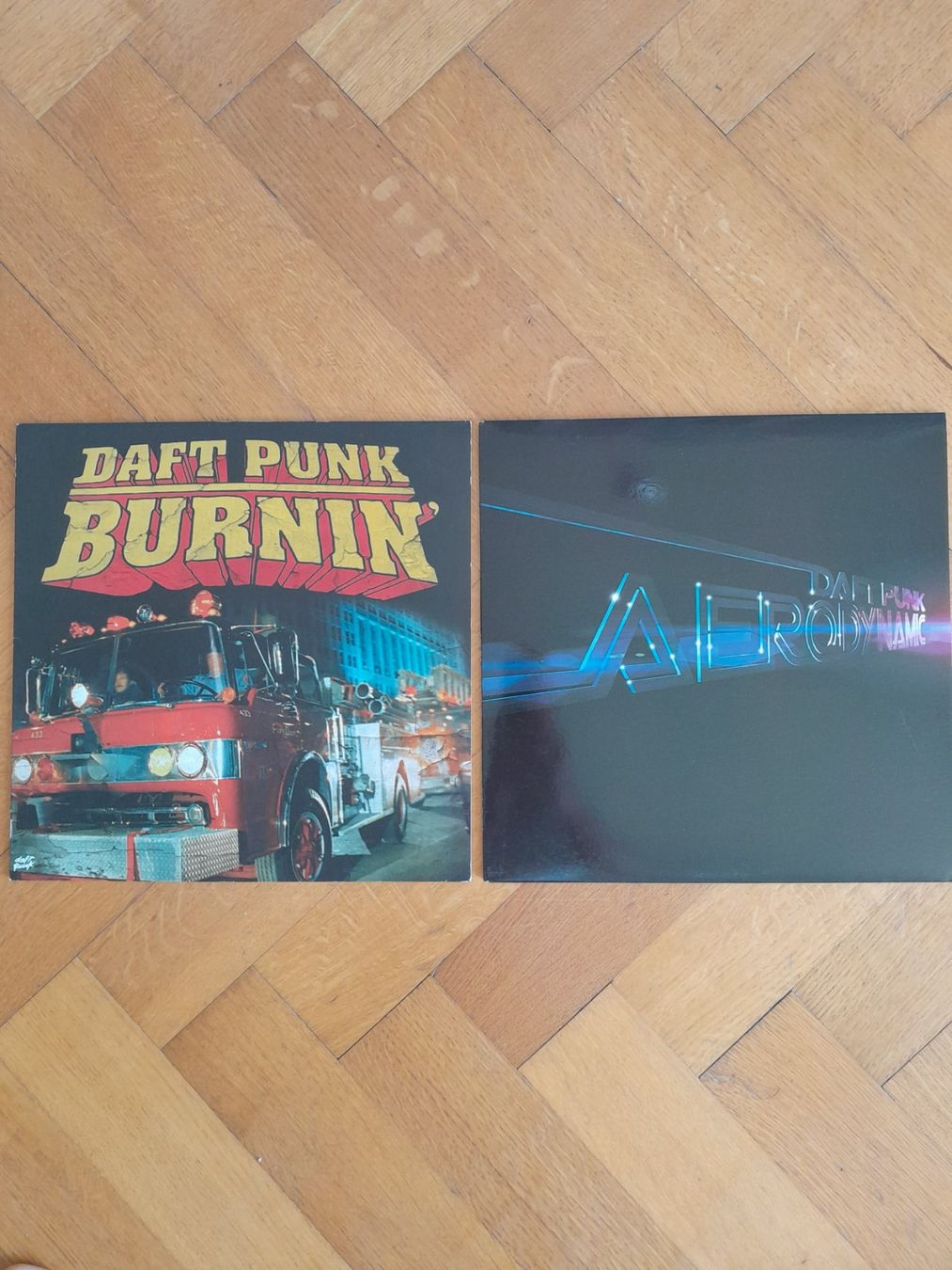 Schallplatten: 2x 12'' Set - Daft Punk - Burnin' + Aerodynamic – Gebraucht aus Lausanne von jyle1018