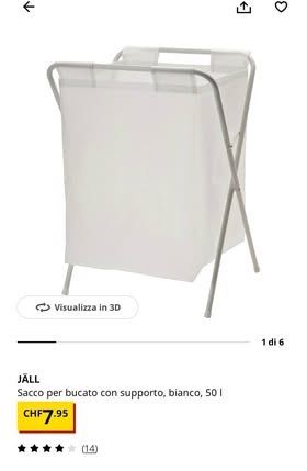 Ikea Cesti per biancheria: IKEA Jall laundry baskets – Usato da Basel venduto da giu_lcd2 1