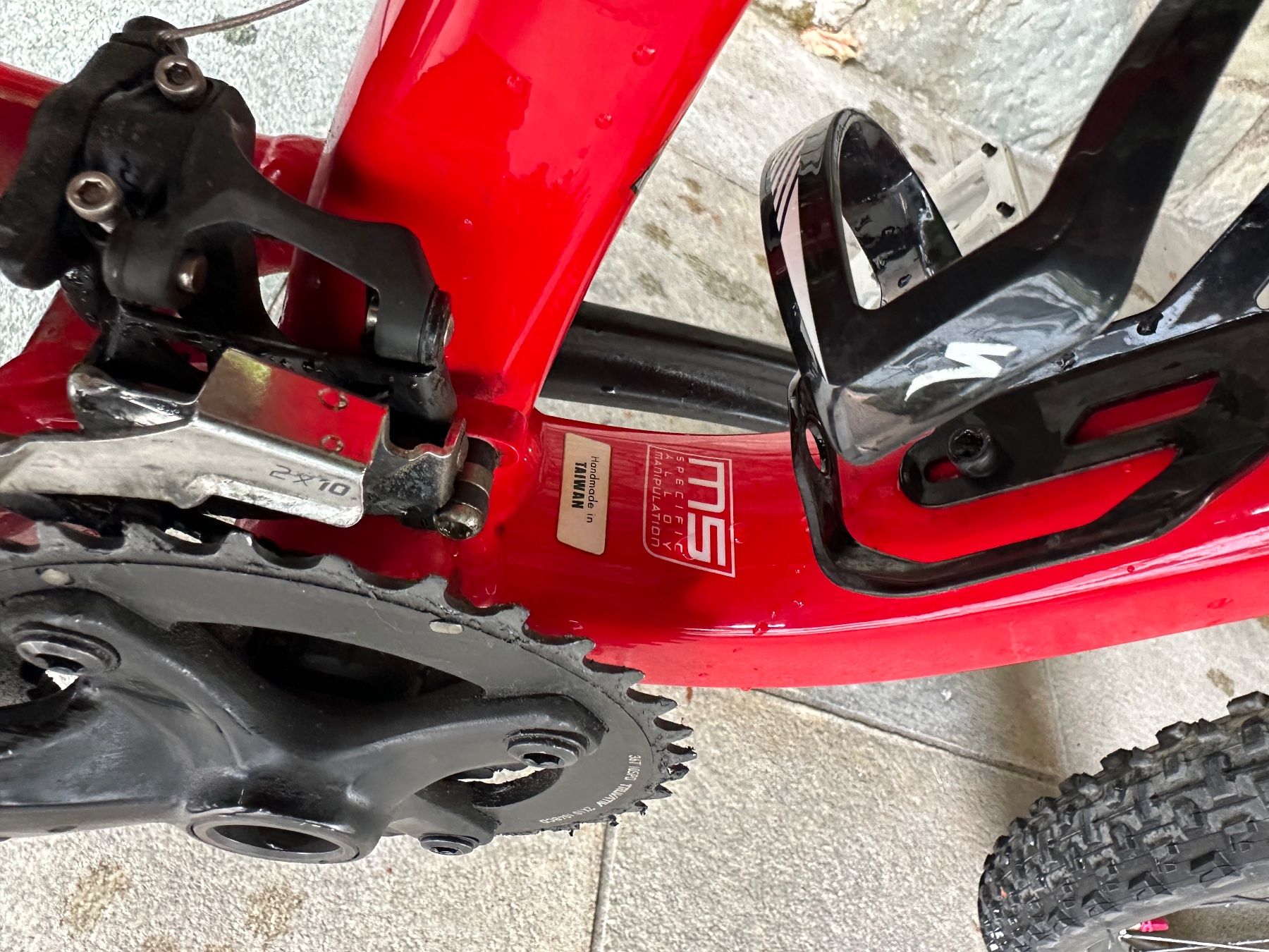 Specialized Biciclette: Specialized Comp, Rot-Weiss, Grösse S – Usato da Dierikon venduto da ayd_jgl2 2