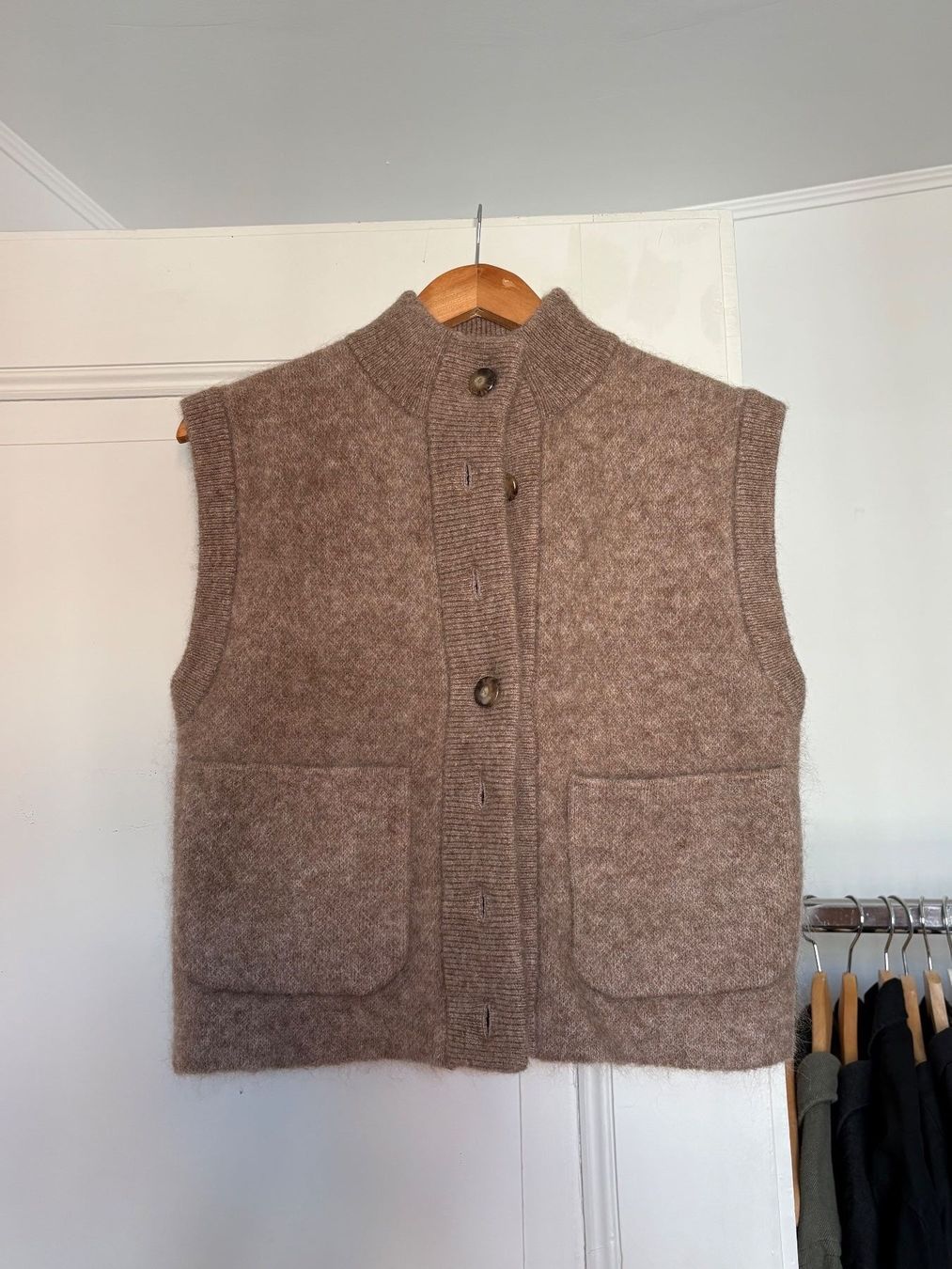 Sezane Gilet & Giacche senza maniche: Mohair Weste von Sézane – Nuovo (secondo la descrizione) da Wallisellen venduto da lin_v