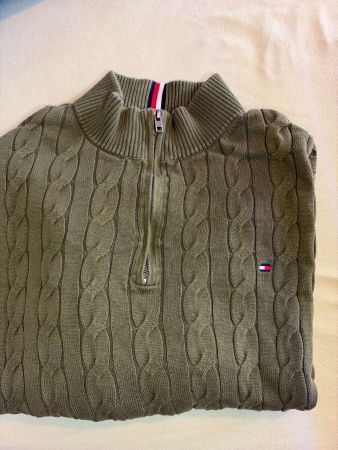 Tommy Hilfiger Pullover oliv Grösse XXL
