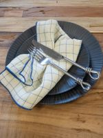 Stylishe Leinenserviette GRETA / 44x44cm – NEU!