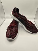 Baskets rouges et noires, style décontracté, taille 42,
