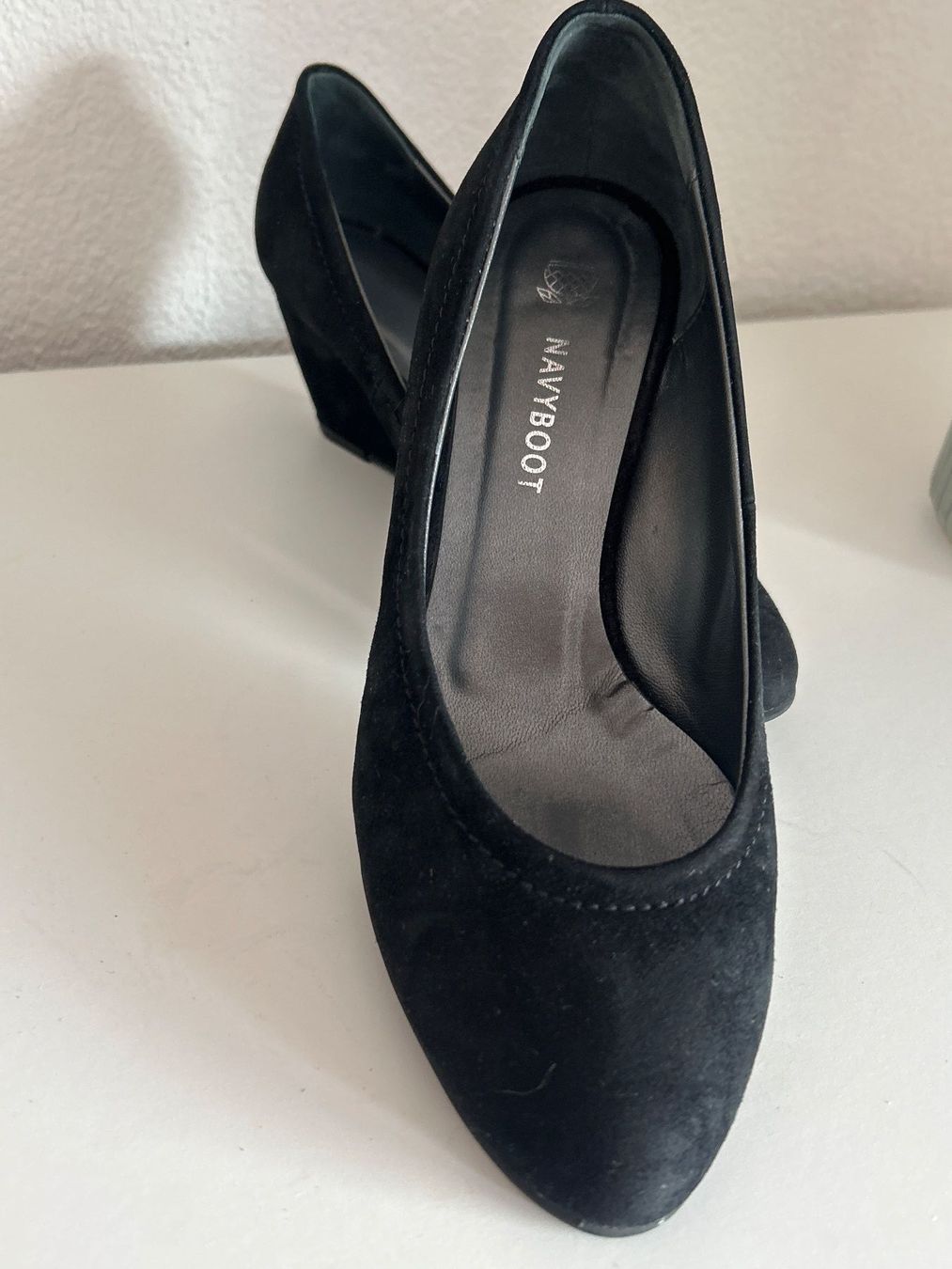 Navyboot Scarpe da donna: Schwarze Pumps Keilabsatz NAVYBOOT Grösse 38 – Usato da Brunnen venduto da Nala2929 3