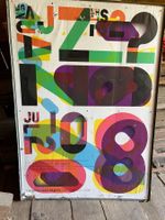 jazz night's, 2008, plakat auf blech, ca 90/130