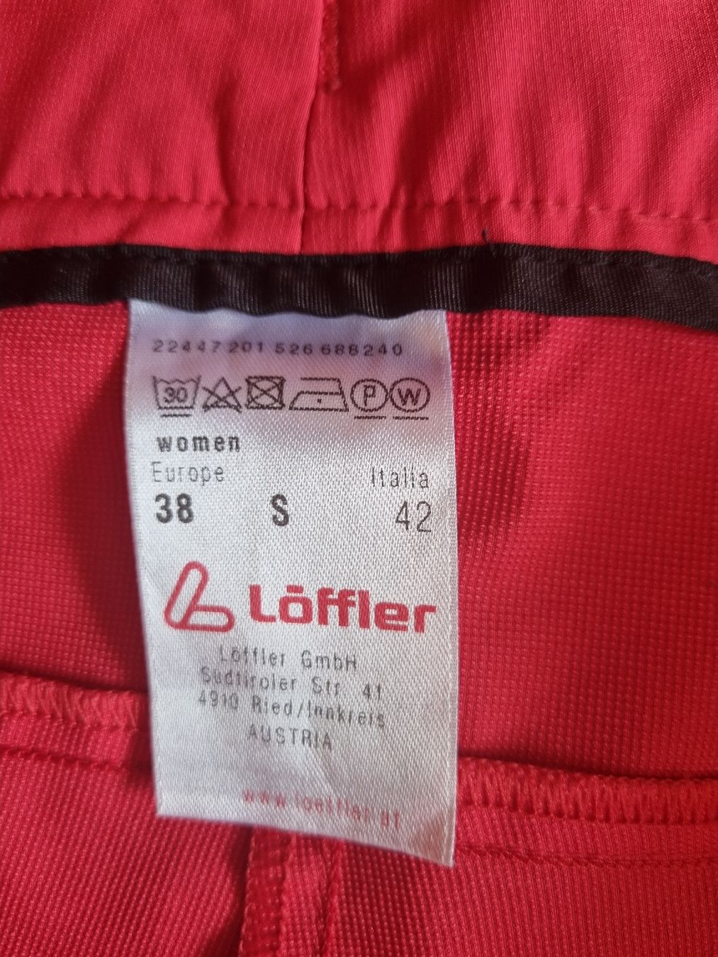 Löffler Pantaloni: Löffler Hose kurz Gr. S pink – Nuovo (secondo la descrizione) da Wildhaus venduto da Lurch1971 2