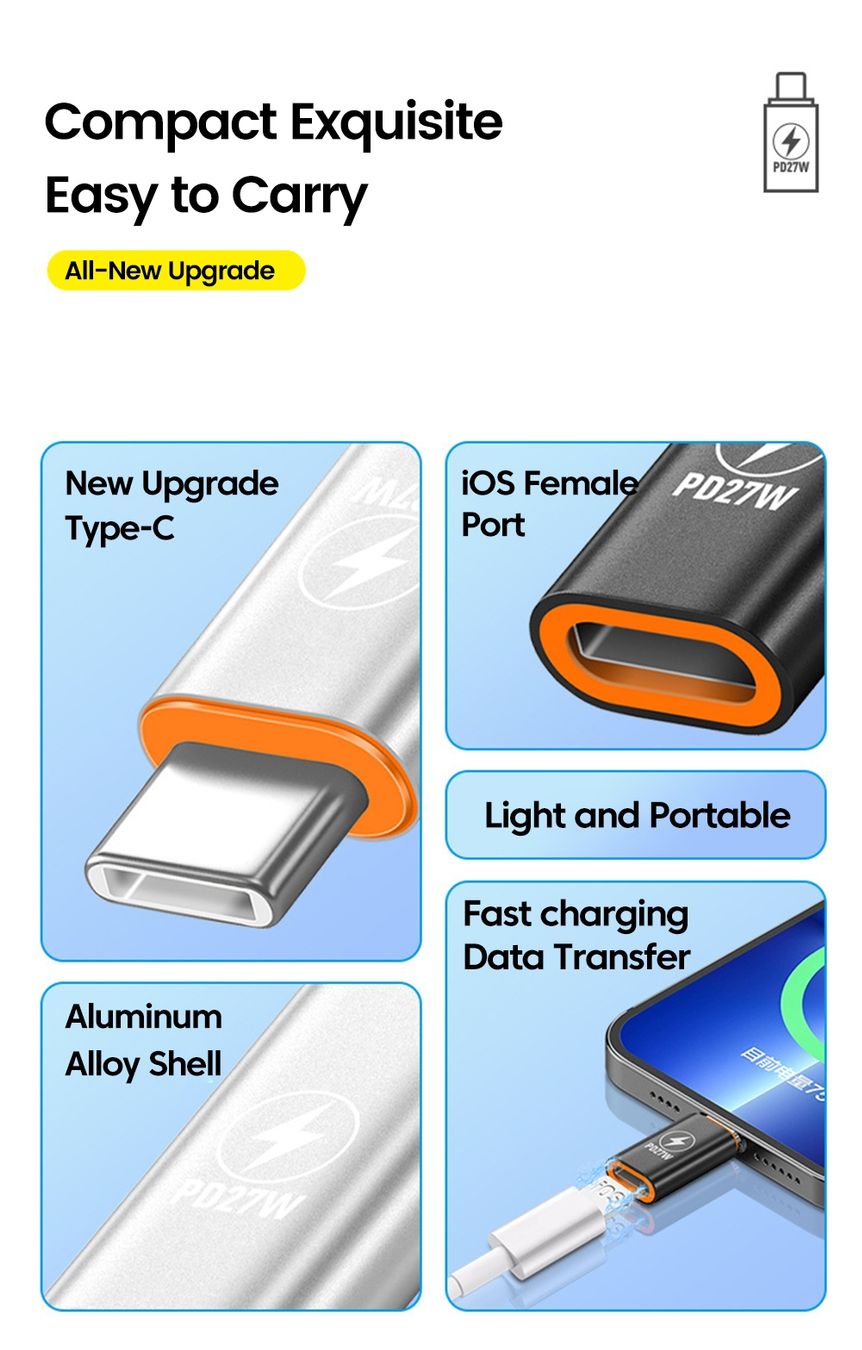 Unità & Adattatore: USB-C auf iOS Lightning Adapter OTG – Nuovo e nell'imballaggio originale da Romanshorn venduto da pfimex 2