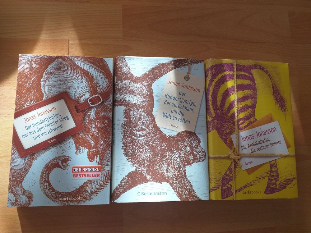 Jonas Jonasson der Hunderjährige 1 & 2 & die Analphabetin Kaufen auf