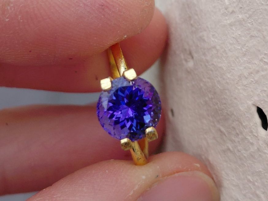 Edelsteine: Tanzanite Deep Violet Clean – Gebraucht aus Bévilard von Yougems 6