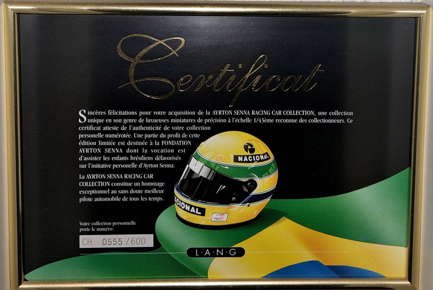 Minichamps Modellini d'auto: COLLECTION AYRTON SENNA – Nuovo (secondo la descrizione) da Peseux venduto da Black-Falcon 4