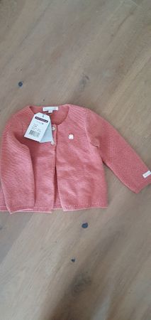 Neu Strickjacke altrosa Gr. 74/ 12M Sergent Major