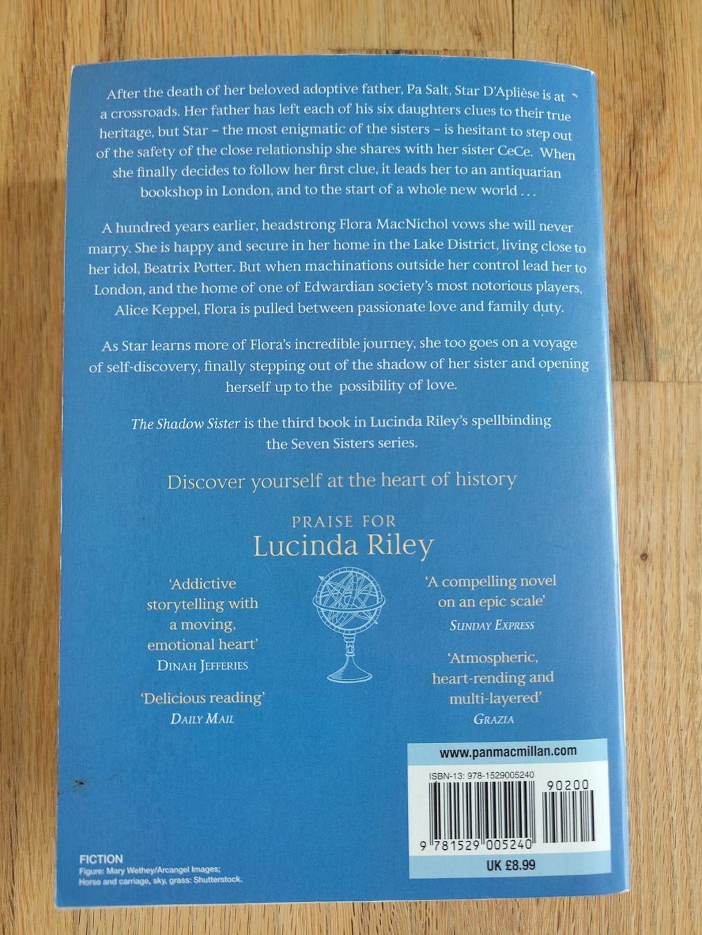 Libri: The Shadow Sister - Lucinda Riley – Usato da Zürich venduto da cschmid92 1