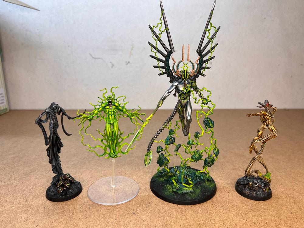 WARHAMMER AERONAUTICA IMPERIALIS Necrons Doom Scythe Squadron - Nuovo EUR 76,40 - IT - Foto 9