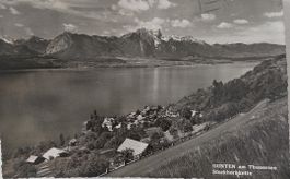 GUNTEN am Thunersee - Stockhornkette - 1952