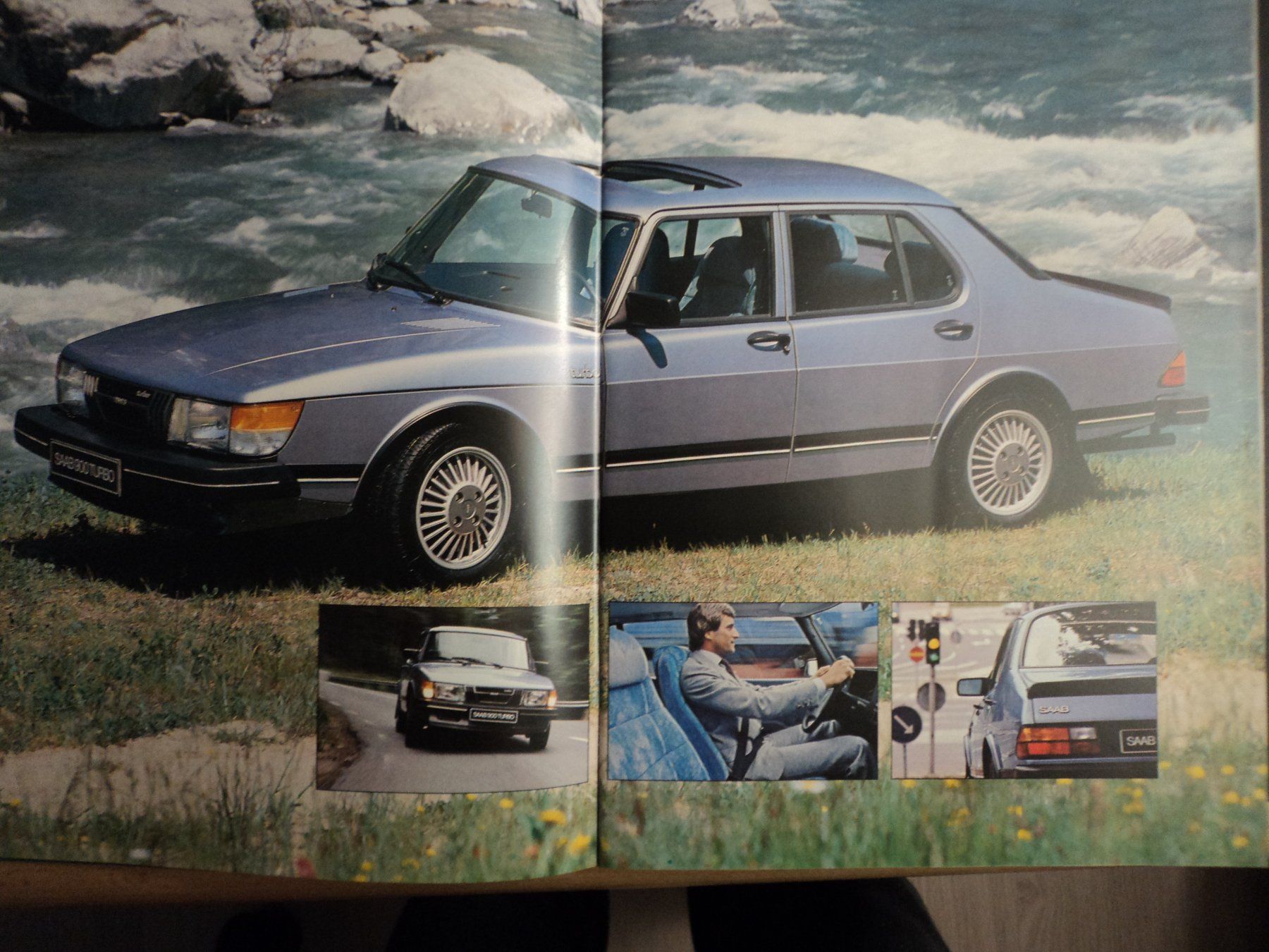 Saab Dokumente: Prospekt Saab 900 1981 mit 900 Turbo – Gebraucht aus Schwarzenburg von modelCARama 1