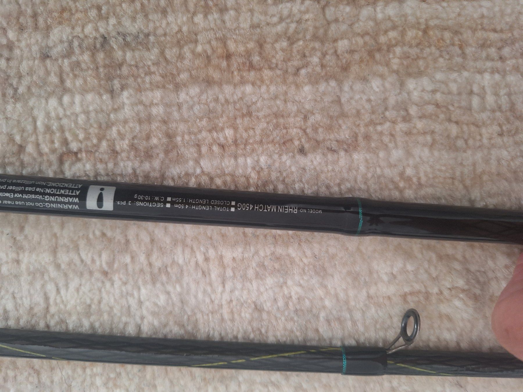 Daiwa Canne da pesca: Daiwa Rhein Match 450 – Usato da Volketswil venduto da sandyandi 3
