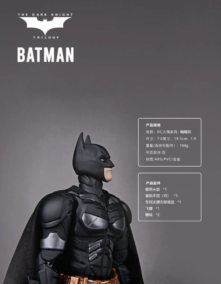 Figuren: FONDJOY Batman Actionfigur 1/9 THE DARK NIGHT – Neu und originalverpackt aus Rorschacherberg von elektrofreak 3
