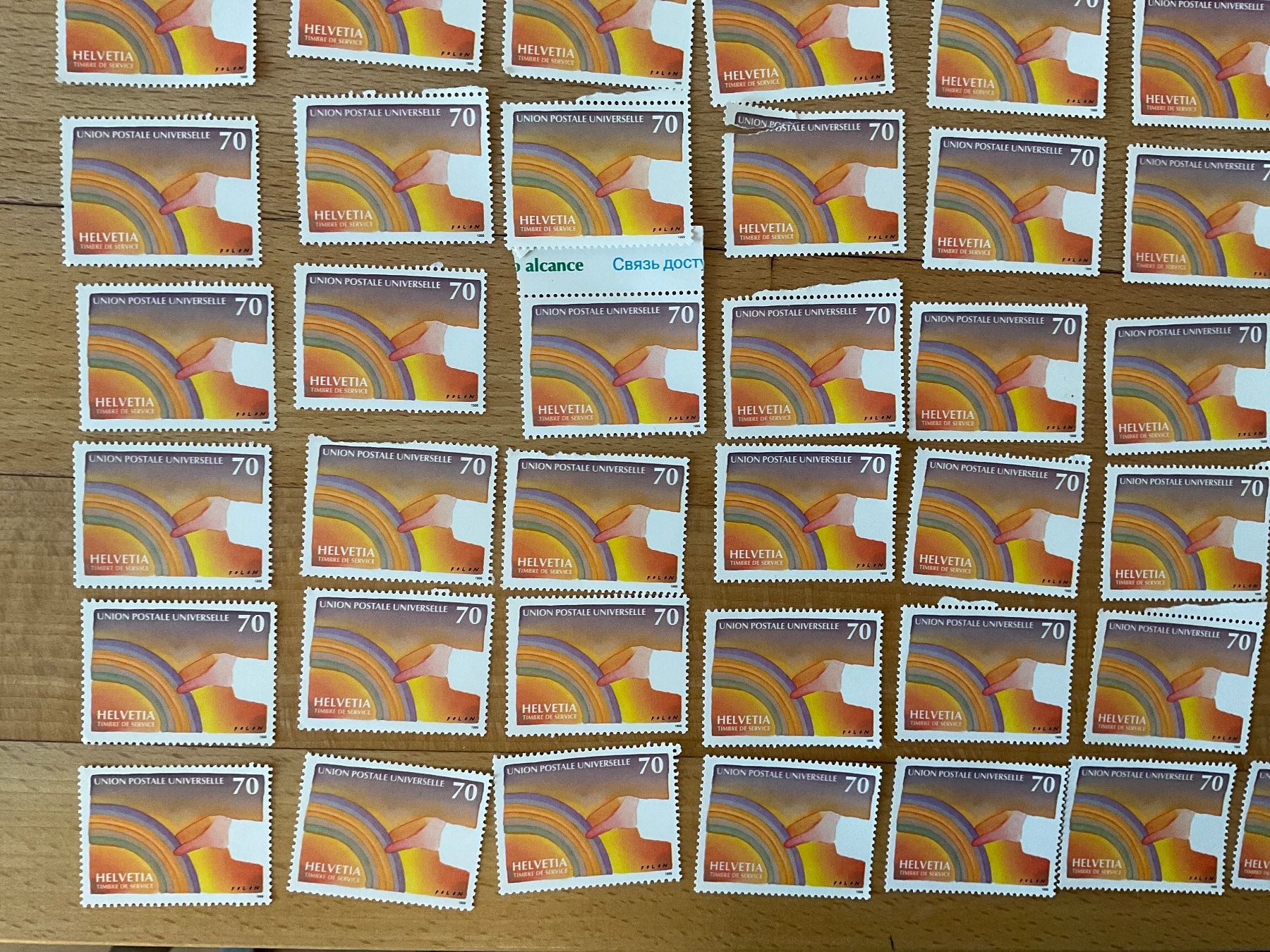 Alle Briefmarken: 70Fr Ämter Frankaturware ungestempelt postfrisch Sammlung – Neu (gemäss Beschreibung) aus Wil SG von Chefsugus 3