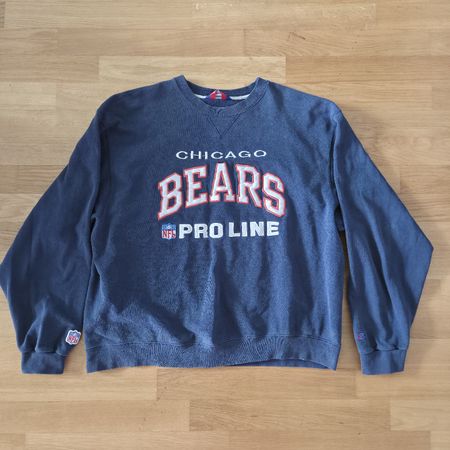 Vintage 90s Champion NFL Chicago Bears Sweater, Gr. L