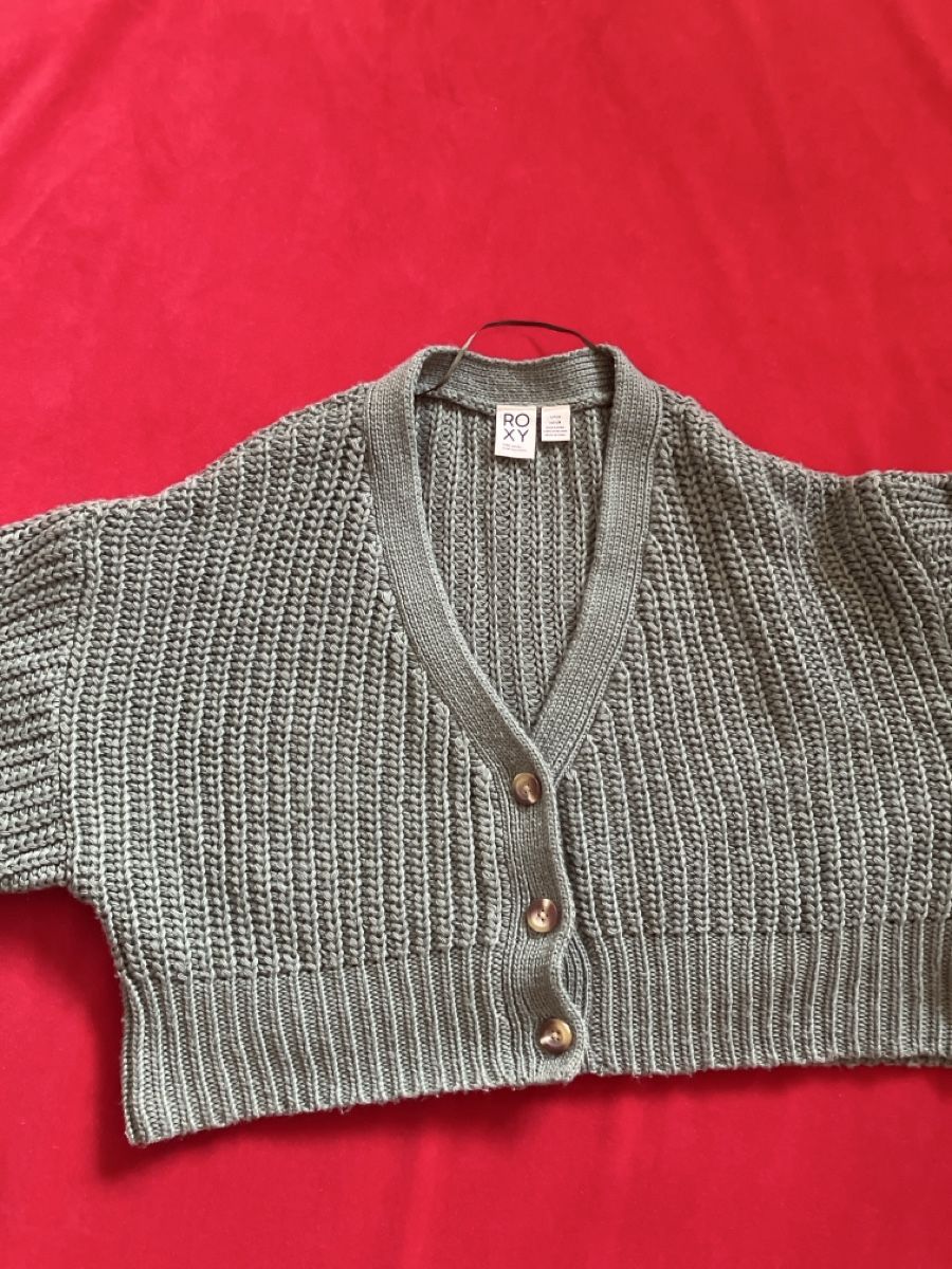 Roxy Giacche: Damen Strickjacke Roxy grau Grösse S 36 neu – Usato da Muralto venduto da jac_hkz5 2