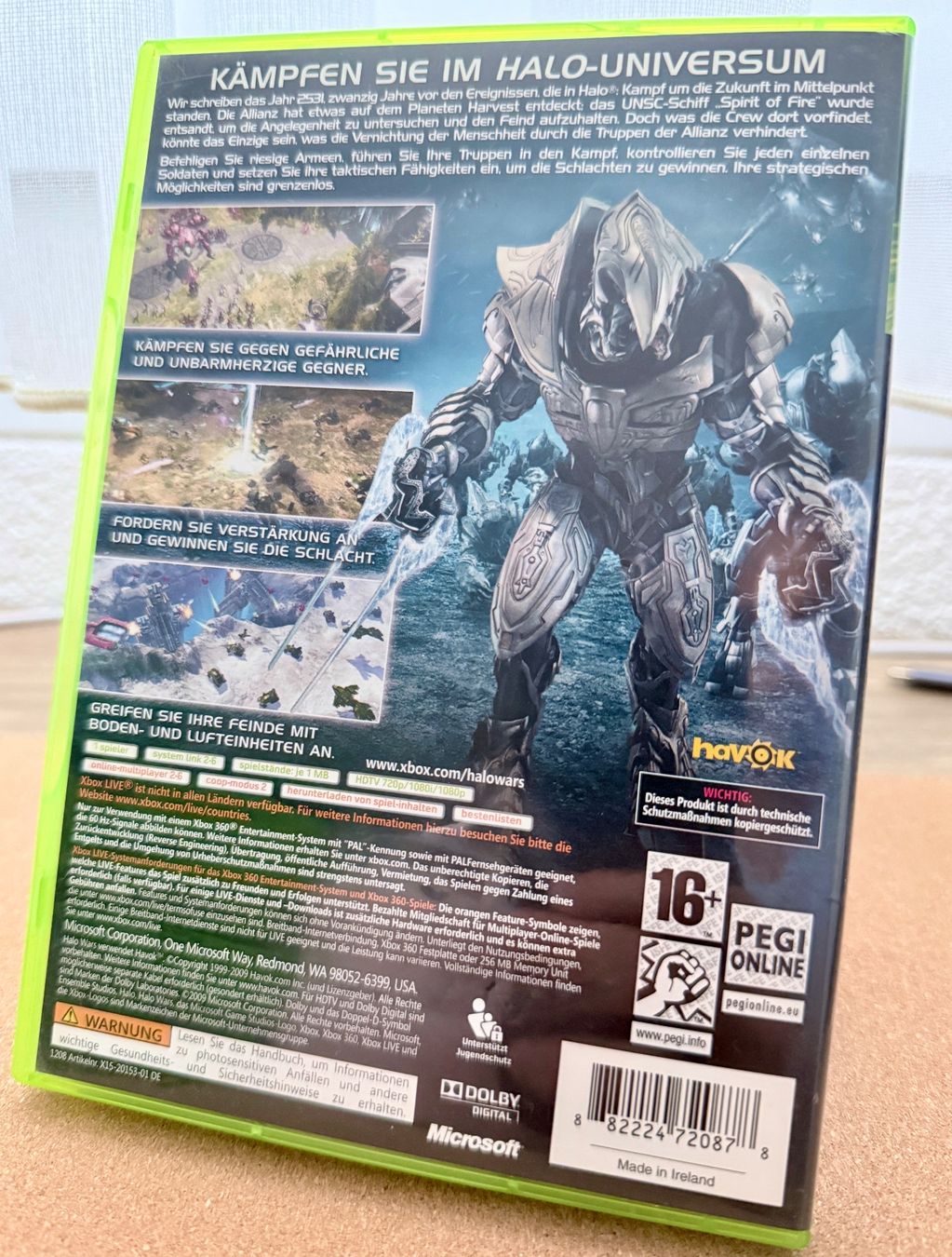 Microsoft Giochi: XBOX 360 Halo Wars (PEGI) – Usato da Dintikon venduto da Onomichio-Kun 1