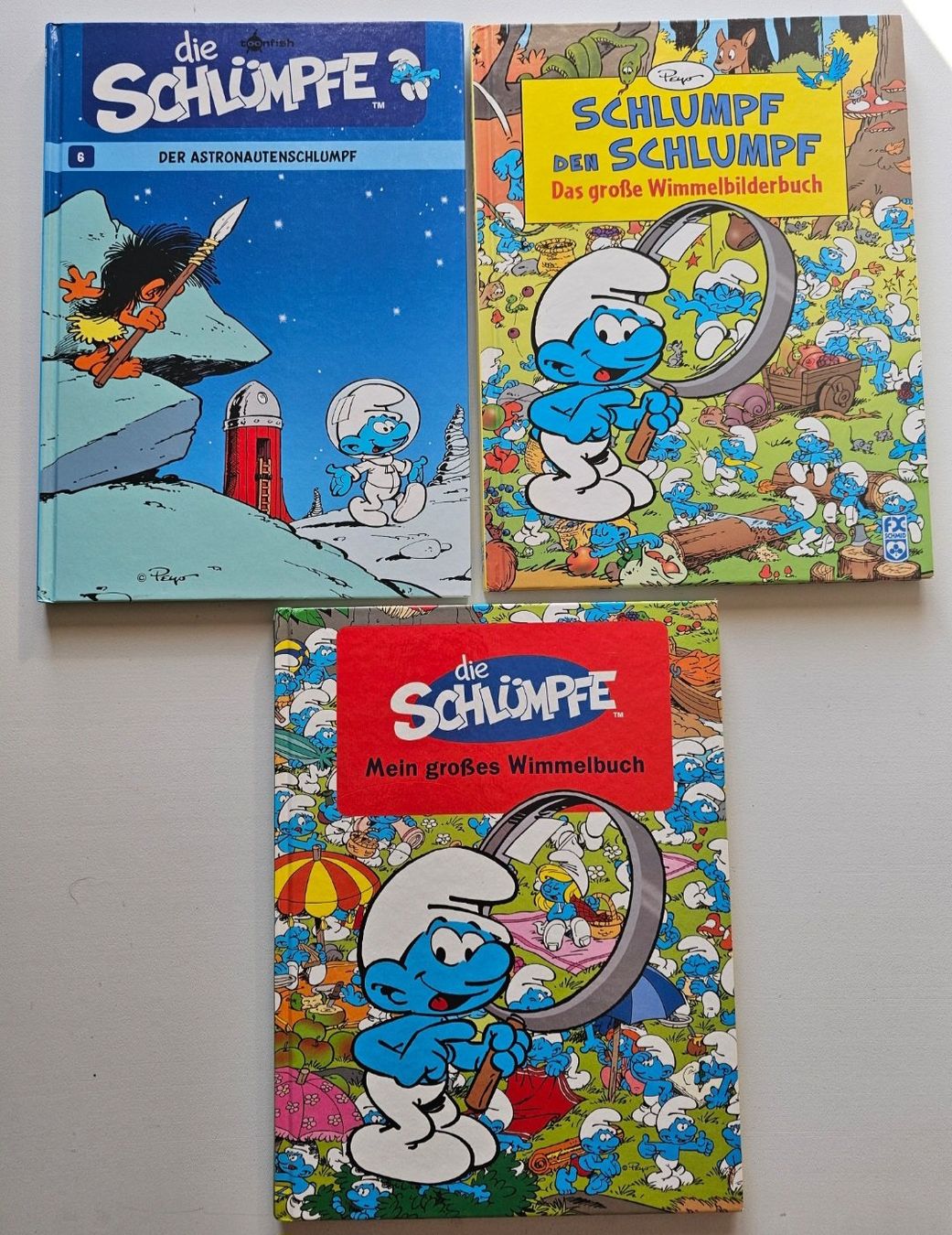 Bücher: 3 x Schlumpf Bücher – Gebraucht aus Balterswil von Dikdik1992
