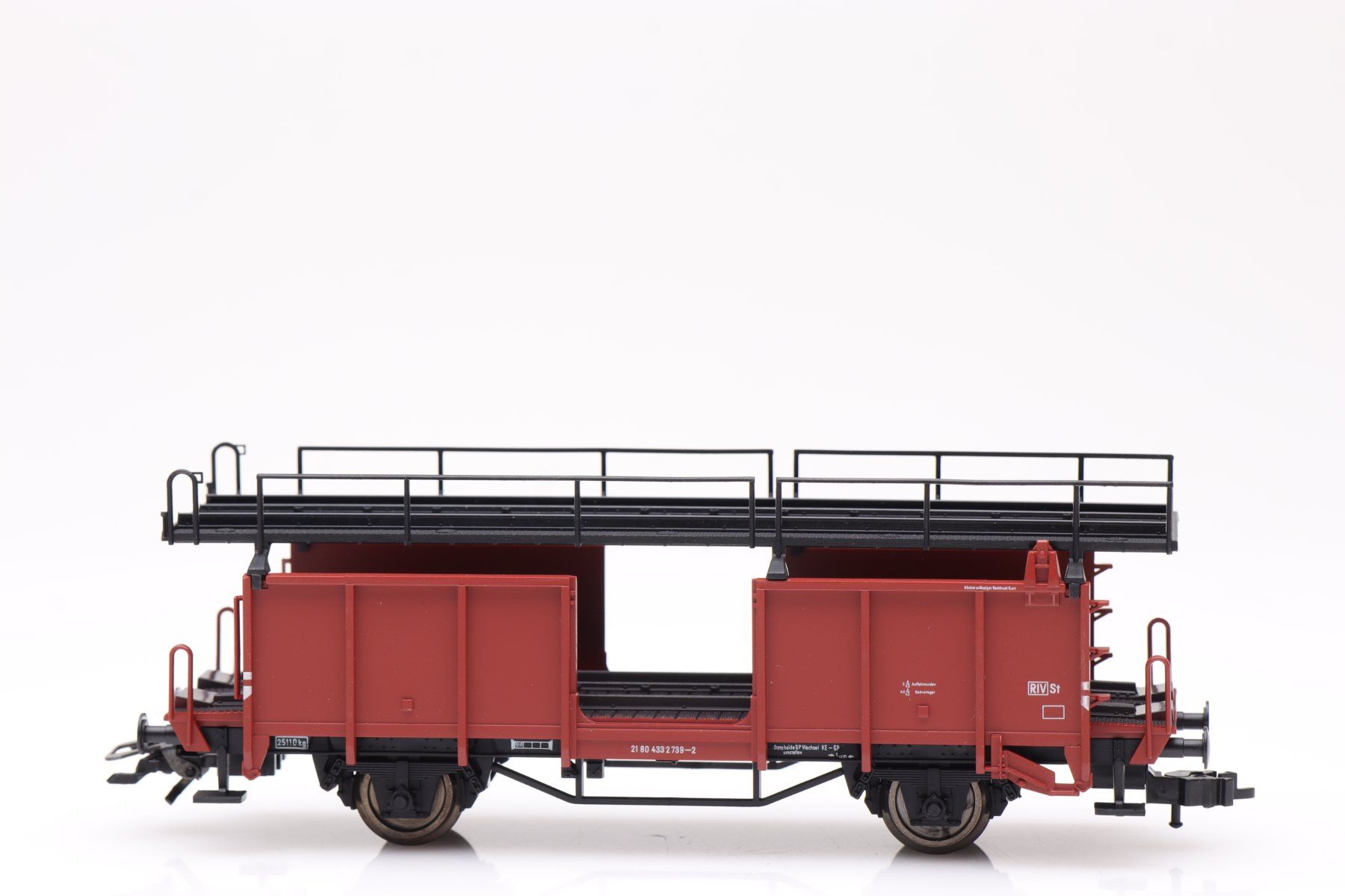 Fleischmann Modellini di ferrovie: Fleischmann 5224 K Autozugwagen, H0 – Usato da Ried (Muotathal) venduto da Modellbahn.swiss 1