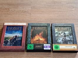 Alle 3 Hobbit-Filme in EXTENDED Edition, 3 Boxsets, 15 Discs