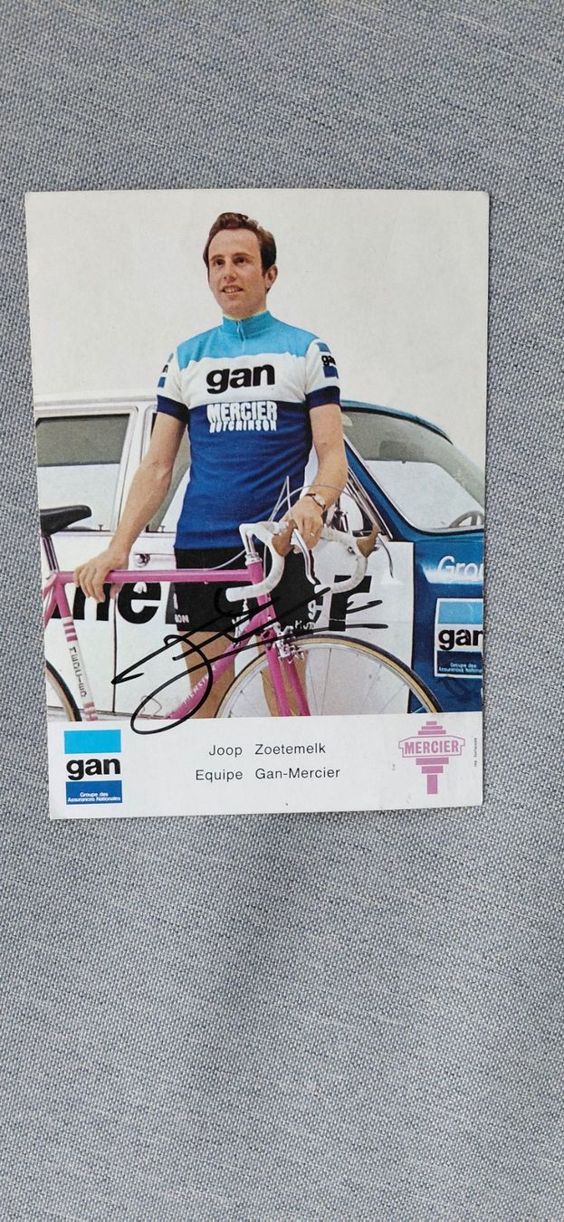 Autografi: Autogrammkarte Joop Zoetemelk – Usato da Schmerikon venduto da Olympia04