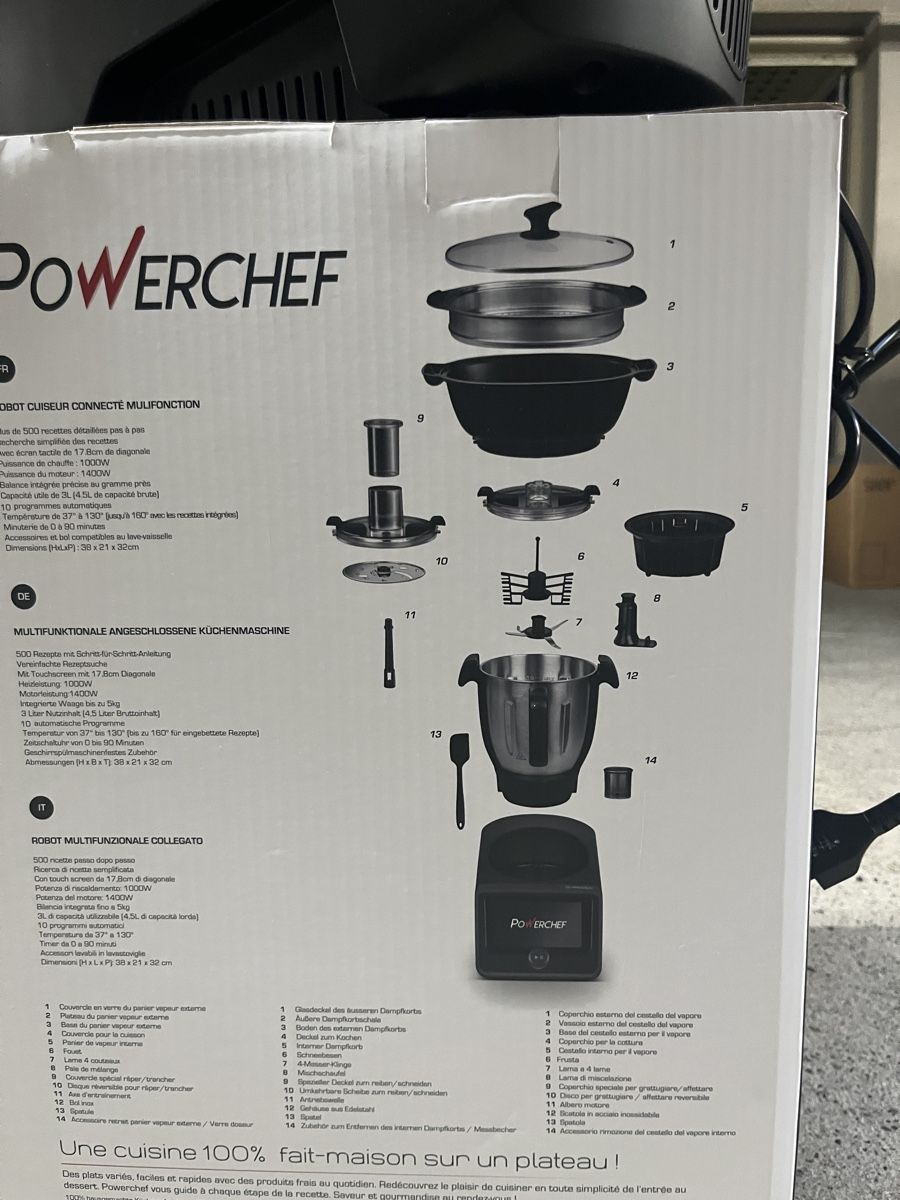 Schneider Elettrodomestici da cucina: Schneider Powerchef | Robot Multifonction  – Nuovo (secondo la descrizione) da Grenchen venduto da SYS_11 5