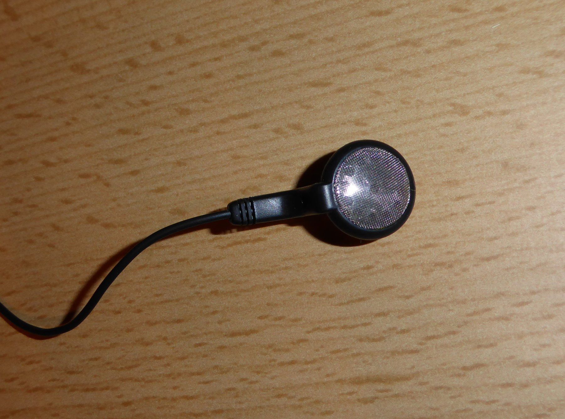 Kopfhörer: Einfacher Ohrhörer Kabel 80 cm, Klinken Stecker – Neu (gemäss Beschreibung) aus Spreitenbach von Turbo_1105 1